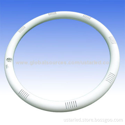 9W LED Circline Bulbs, SMD2835, CRI>73, PF>0.95, 800lm, G10q Base, Aluminum+PC, AC85-265V, CE & RoHS